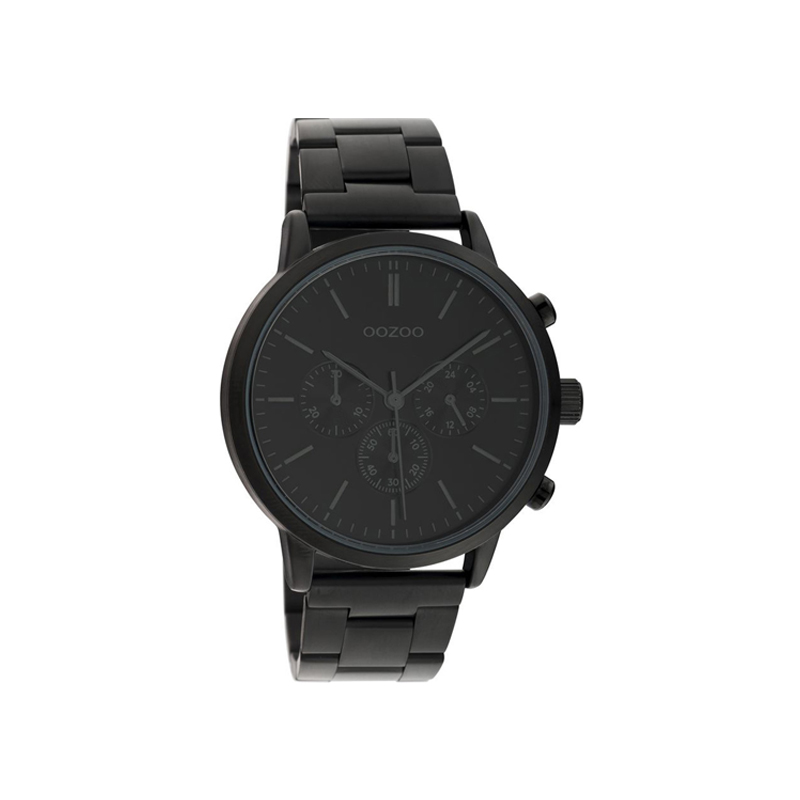Ρολόι Oozoo Timepieces Black Metallic Bracelet - C10549