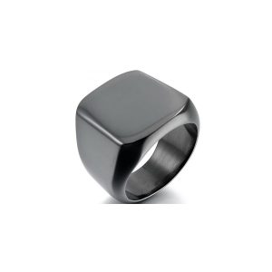 Δαχτυλίδι Gregio από Ατσάλι με Ανοδίωση – SR570