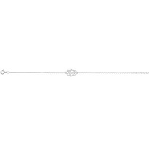 Βραχιόλι Ασημένιο με Σχέδιο – D13-8255W