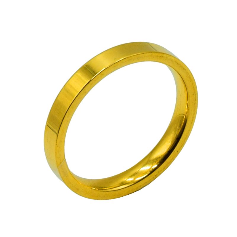 Δαχτυλίδι από Ατσάλι Επιχρυσωμένο - SR640