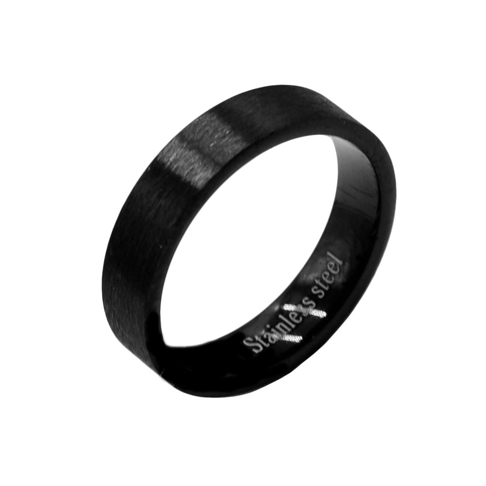 Δαχτυλίδι από Ατσάλι με Ανοδίωση - SR743