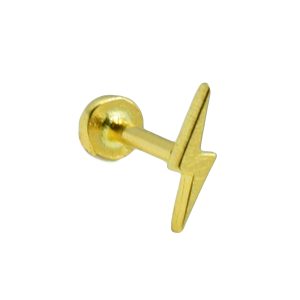 Σκουλαρίκι Αυτιού Χρυσό 14K με Σχέδιο – ERTG4