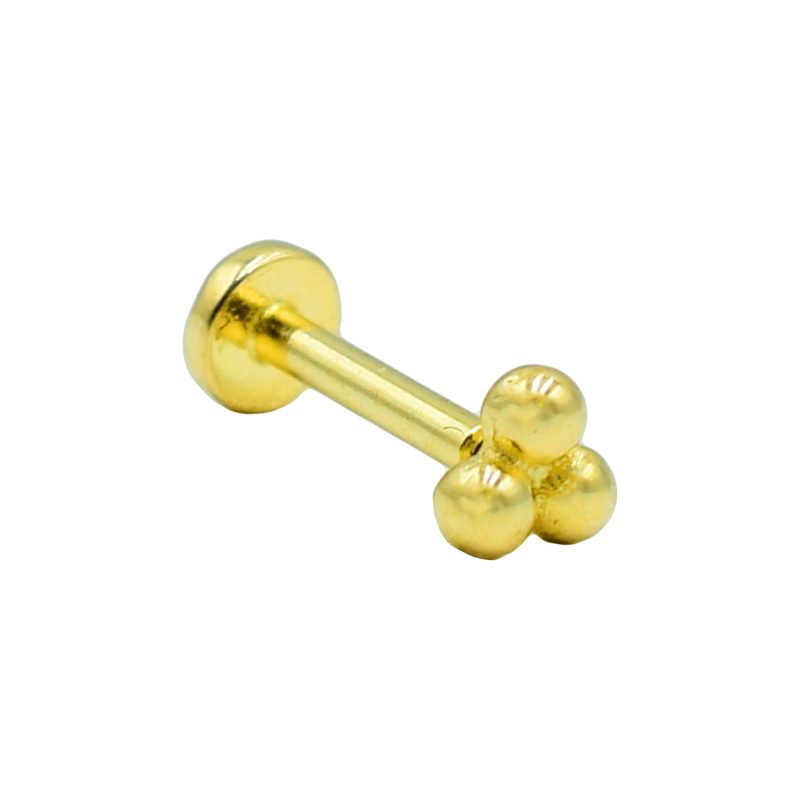 Σκουλαρίκι Αυτιού Χρυσό με Σχέδιο - ERTG1