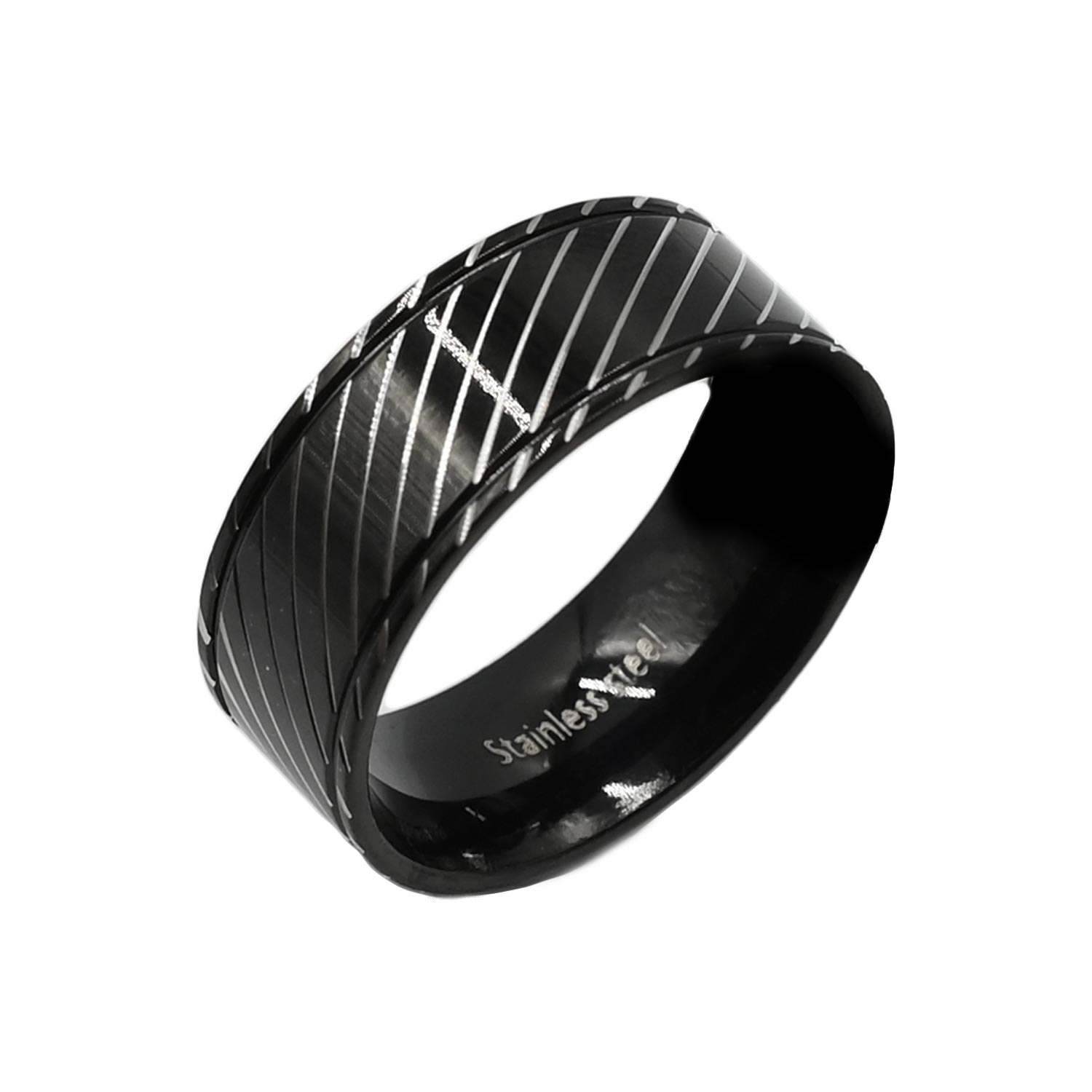 Δαχτυλίδι από Ατσάλι με Ανοδίωση - SR928