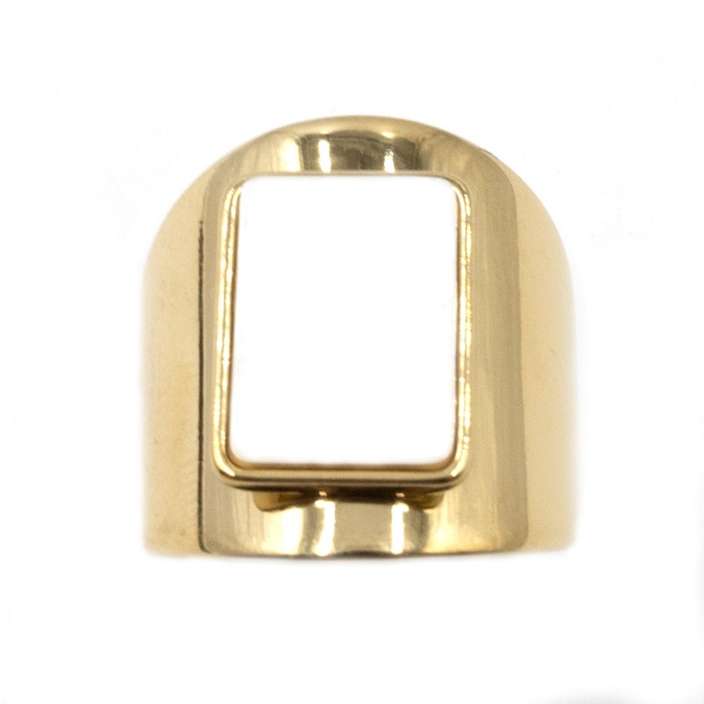 Δαχτυλίδι από Επιχρυσωμένο Ατσάλι – DAX8728