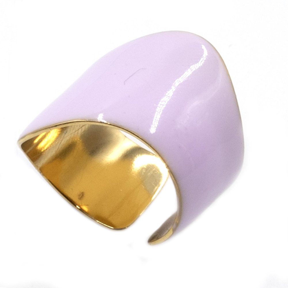 Δαχτυλίδι Ασημένιο Επιχρύσωμα με Σμαλτο – CSM8735