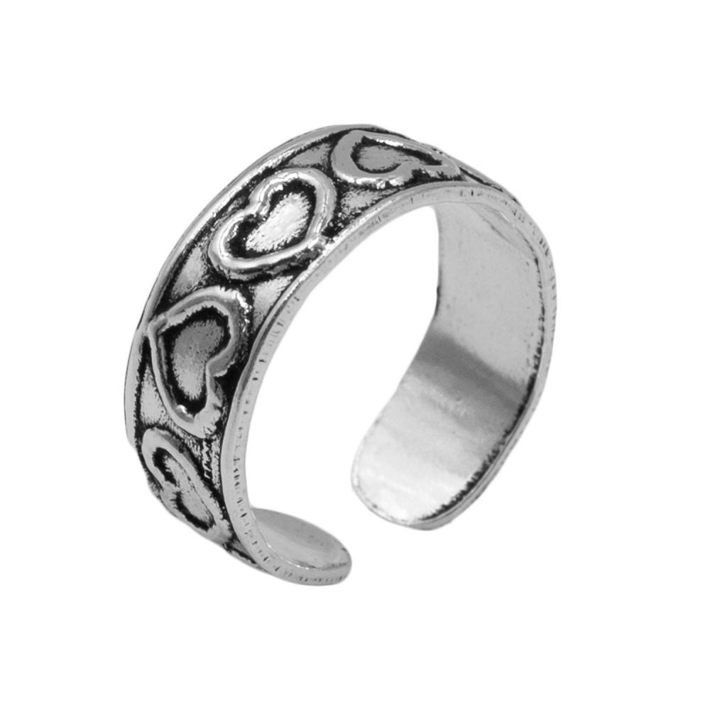Δαχτυλίδι Ποδιού Ασημένιο - S155C