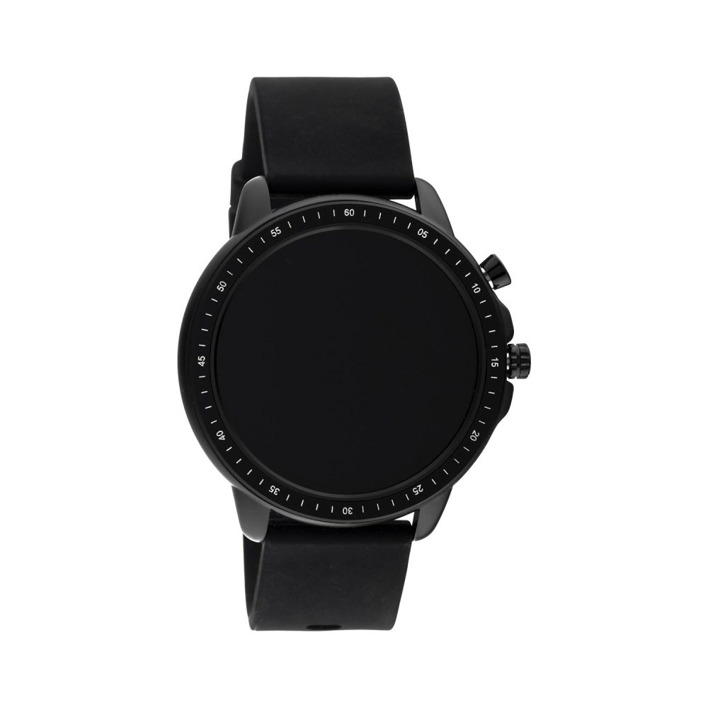 Ρολόι Oozoo Smart Black Rubber Strap - Q00304