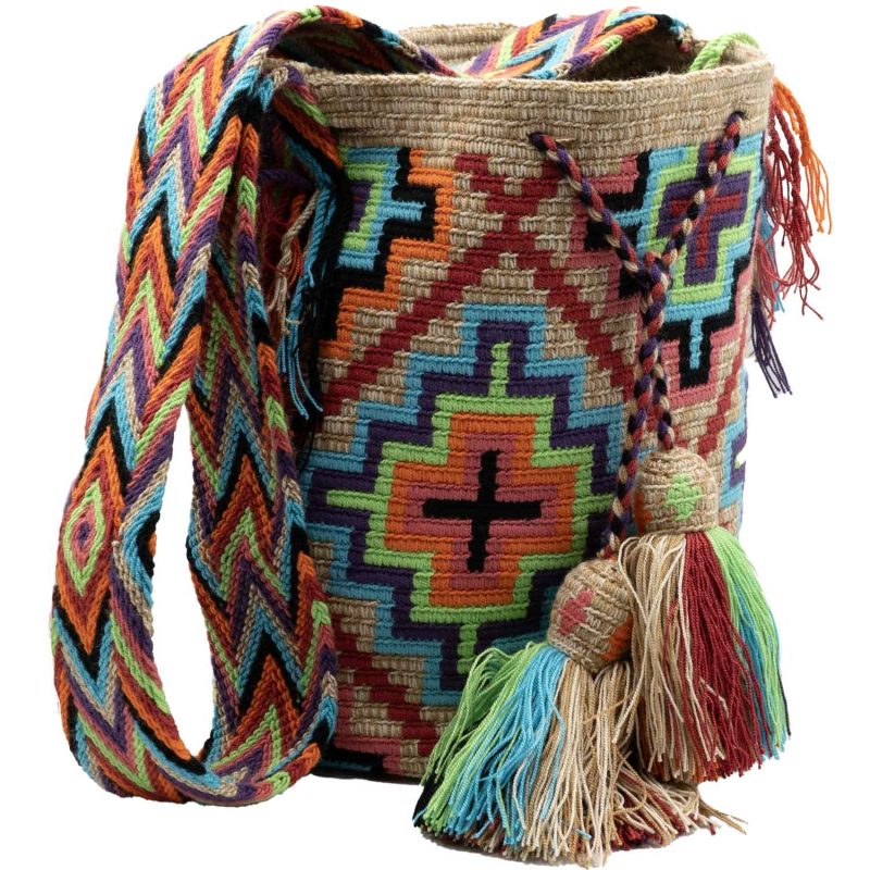 Τσάντα Wayuu Mochila - WBW17