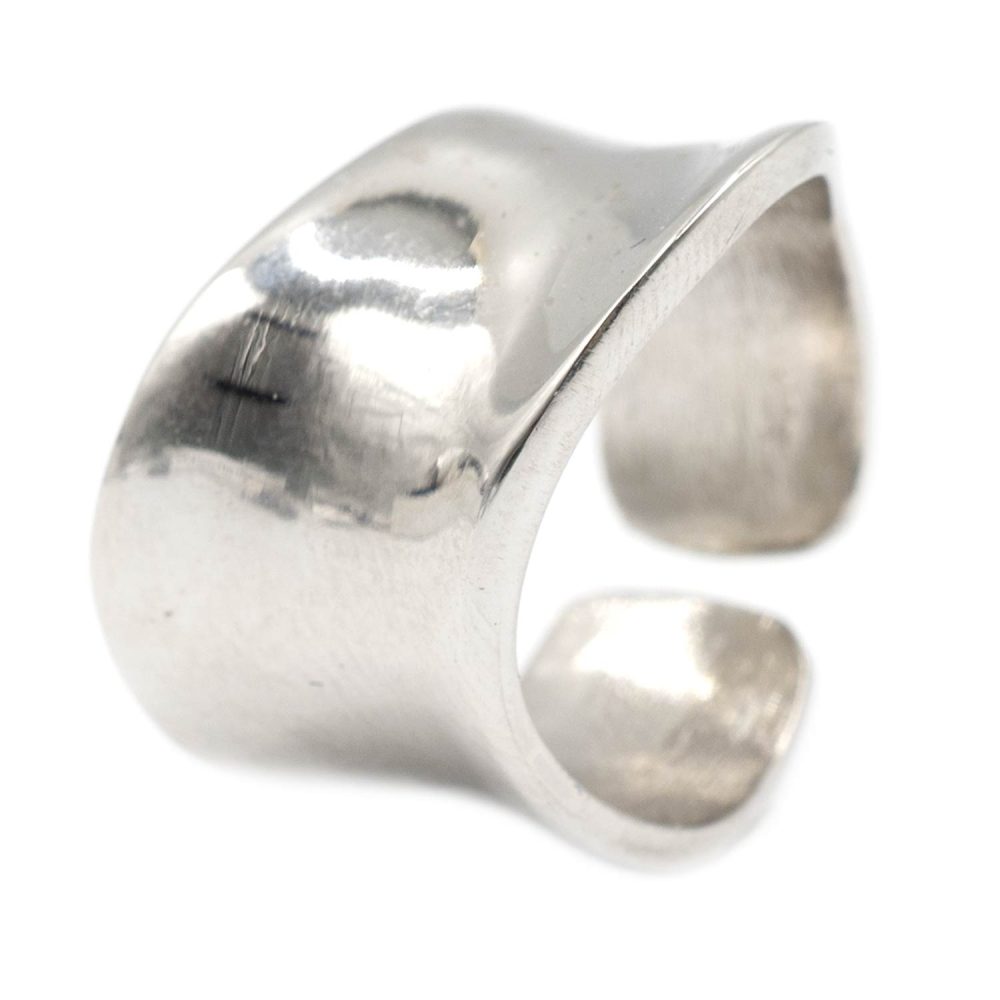 Δαχτυλίδι Ασημένιο Επιπλατινωμένο με Σχέδιο- SL088T534