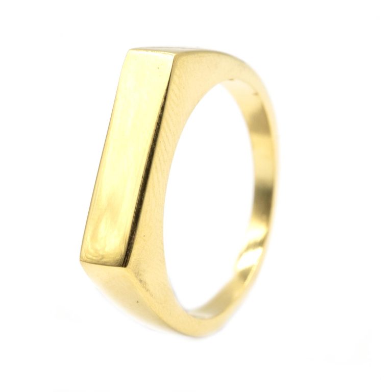 Δαχτυλίδι Ασημένιο Επιχρυσωμένο με Σχέδιο- SL088T525