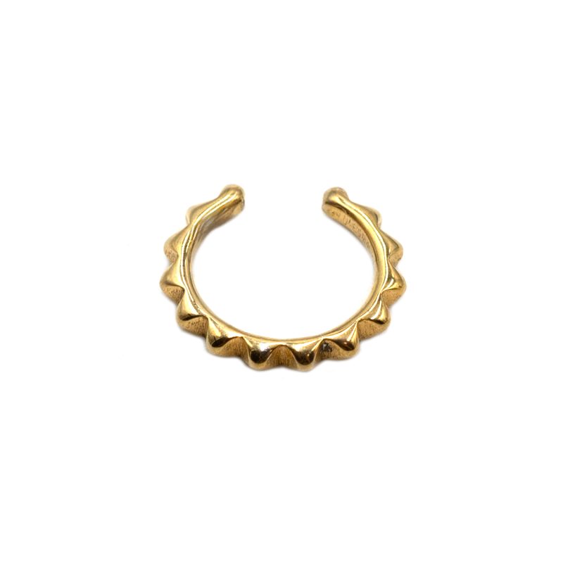 Ear cuff από Ατσάλι Επιχρυσωμένο - DAX640202