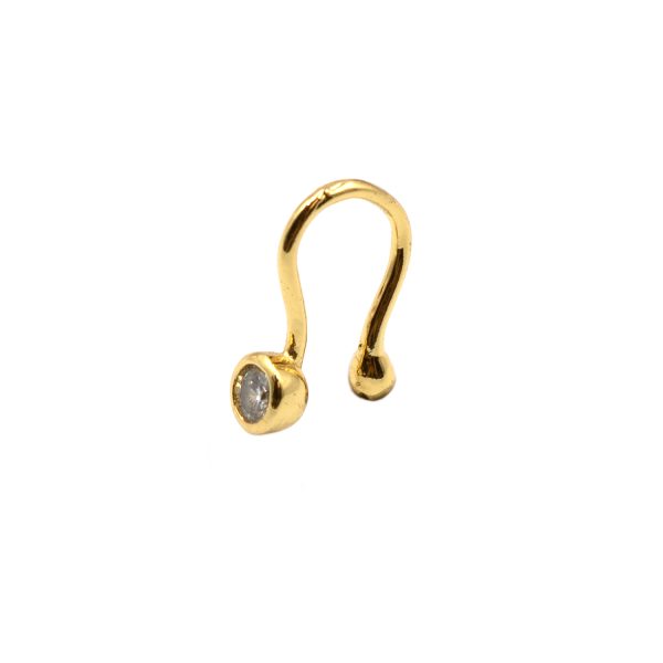 Ear cuff από Ατσάλι Επιχρυσωμένο - DAX640205