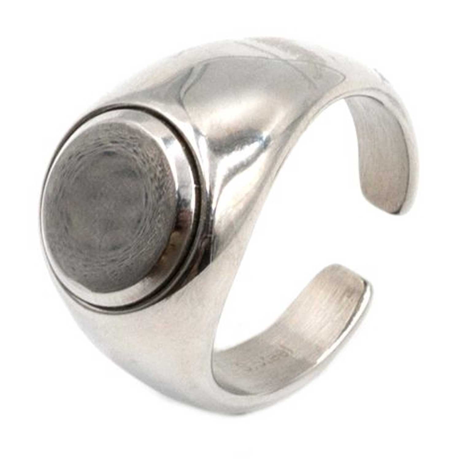 Δαχτυλίδι από Ατσάλι με Ανοδίωση και Σχέδιο- HR4833361