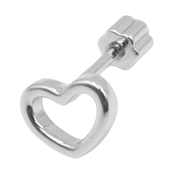 Σκουλαρίκι Αυτιού Ασημένιο Επιπλατινωμένο - SIL706