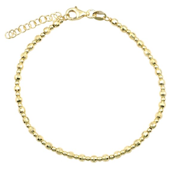 Βραχιόλι Χεριού Ασημένιο Επιχρυσωμένο - SBIT57