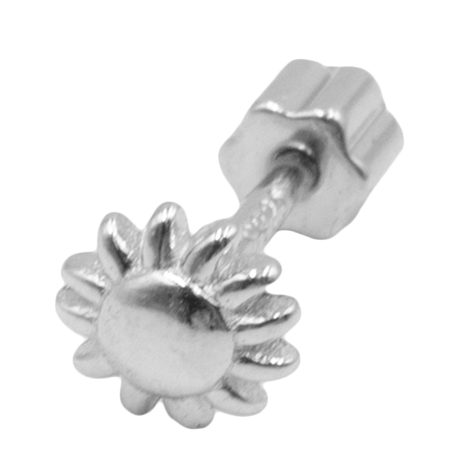 Σκουλαρίκι Αυτιού Ασημένιο Επιπλατινωμένο - SIL694