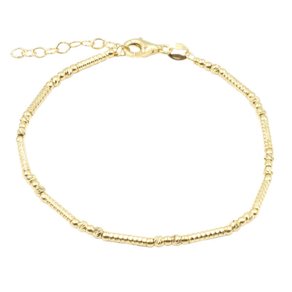 Βραχιόλι Χεριού Ασημένιο Επιχρυσωμένο - SBIT52