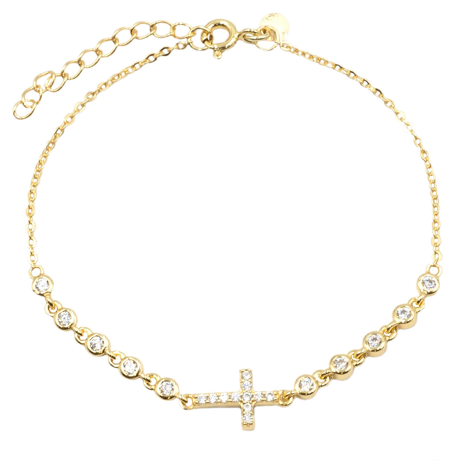 Βραχιόλι Χεριού Ασημένιο Επιχρυσωμένο - SBIT53