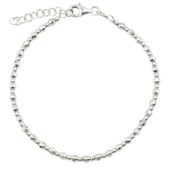 Βραχιόλι Χεριού Ασημένιο Επιπλατινωμένο - SBIT59