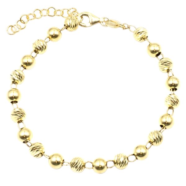 Βραχιόλι Χεριού Ασημένιο Επιχρυσωμένο - SBIT51