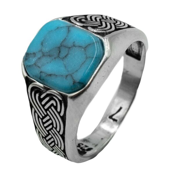 Δαχτυλίδι Ασημένιο με Πολύτιμη Πέτρα - ITR15