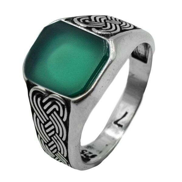 Δαχτυλίδι Ασημένιο με Πολύτιμη Πέτρα - ITR18