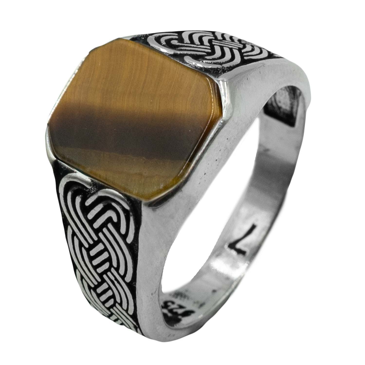 Δαχτυλίδι Ασημένιο με Πολύτιμη Πέτρα - ITR19