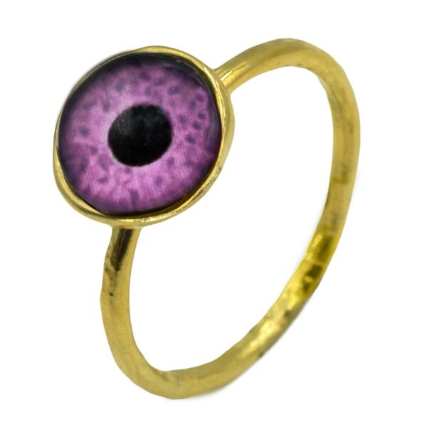 Δαχτυλίδι Επιχρυσωμένο Ασημένιο με Ημιπολύτιμες Πέτρες - ITR32