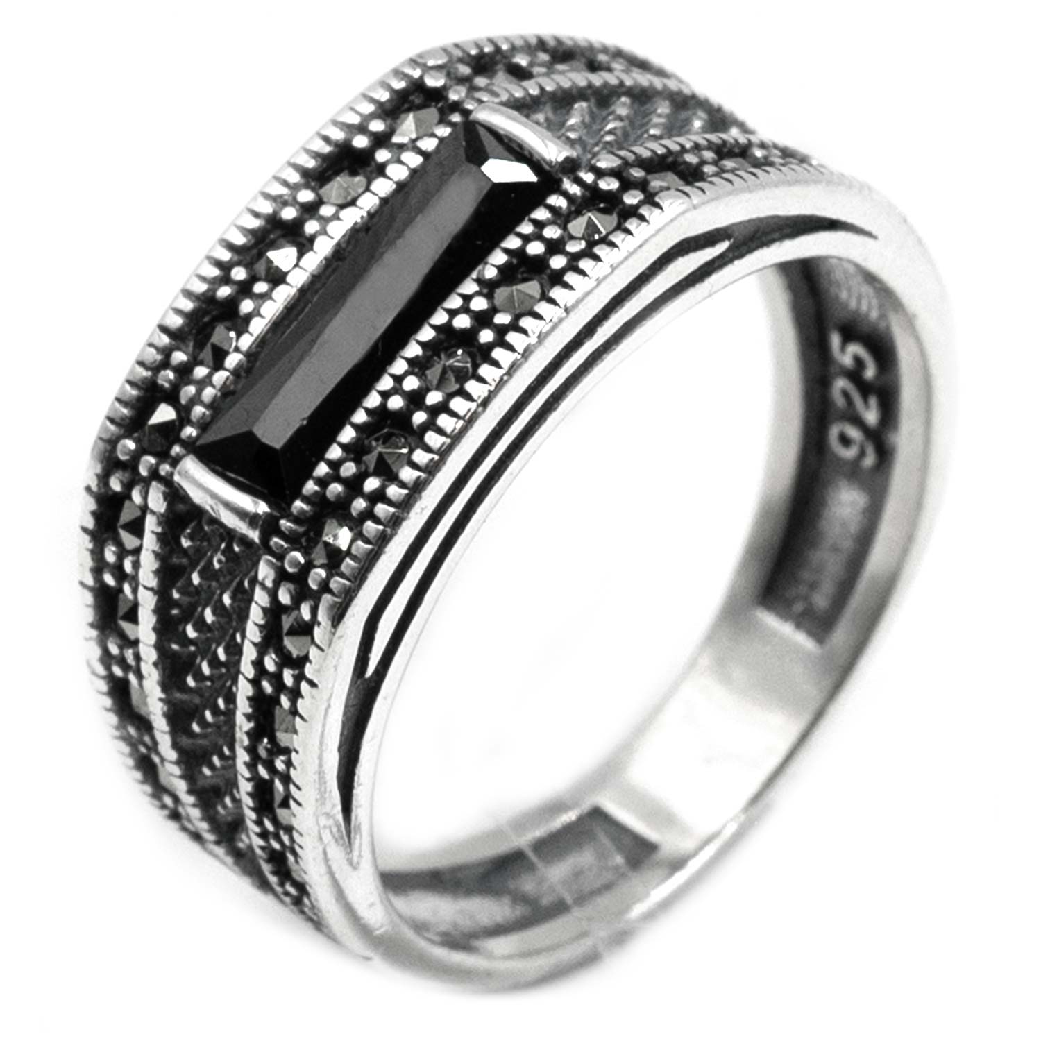 Δαχτυλίδι Ασημένιο με Ζιργκόν - ITR27