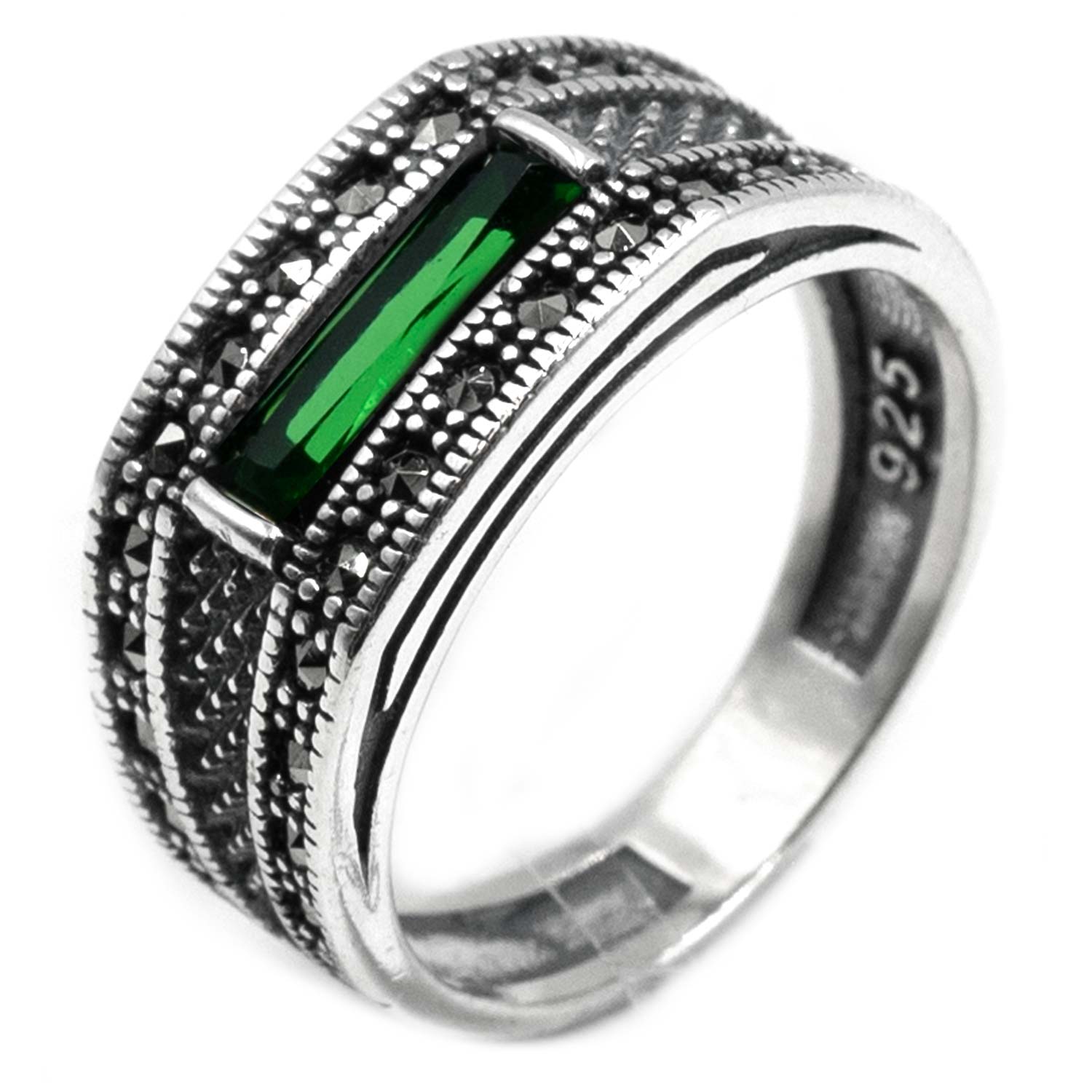 Δαχτυλίδι Ασημένιο με Ζιργκόν - ITR26