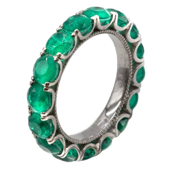 Δαχτυλίδι Ασημένιο Επιπλατινωμένο με Ζιργκόν - ITR57