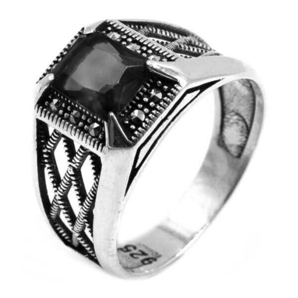 Δαχτυλίδι Ασημένιο με Ζιργκόν - ITR25