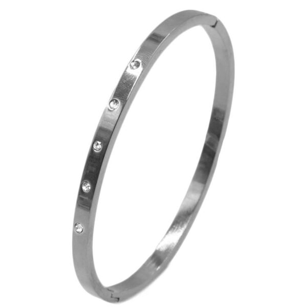 Βραχιόλι από Ατσάλι Τύπου Χειροπέδα - BRAS11