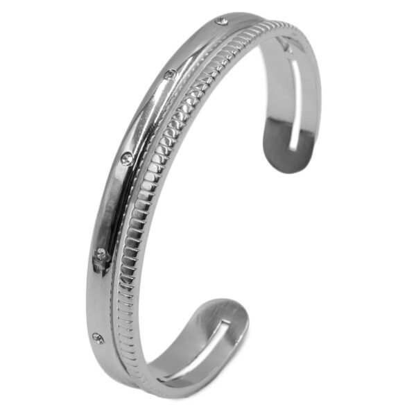 Βραχιόλι από Ατσάλι Τύπου Χειροπέδα - BRAS8