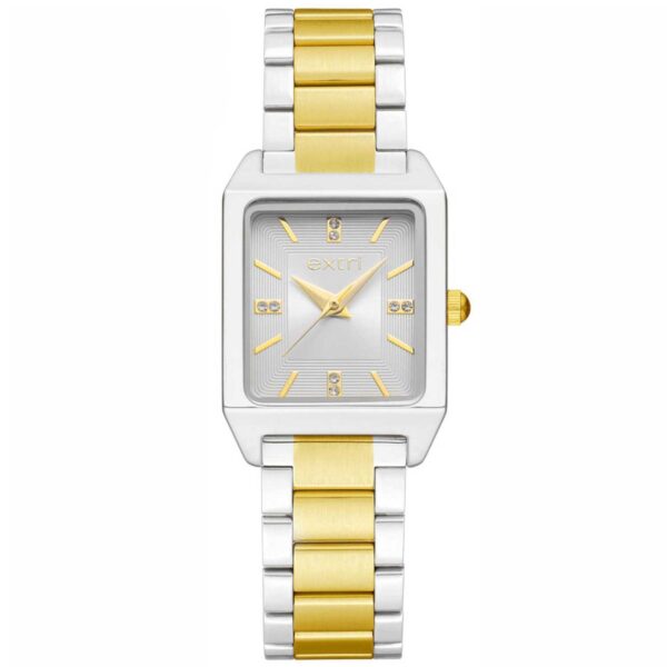 Γυναικείο Ρολόι από Ανοξείδωτο Ατσάλι Επιχρυσωμένο - E1097L