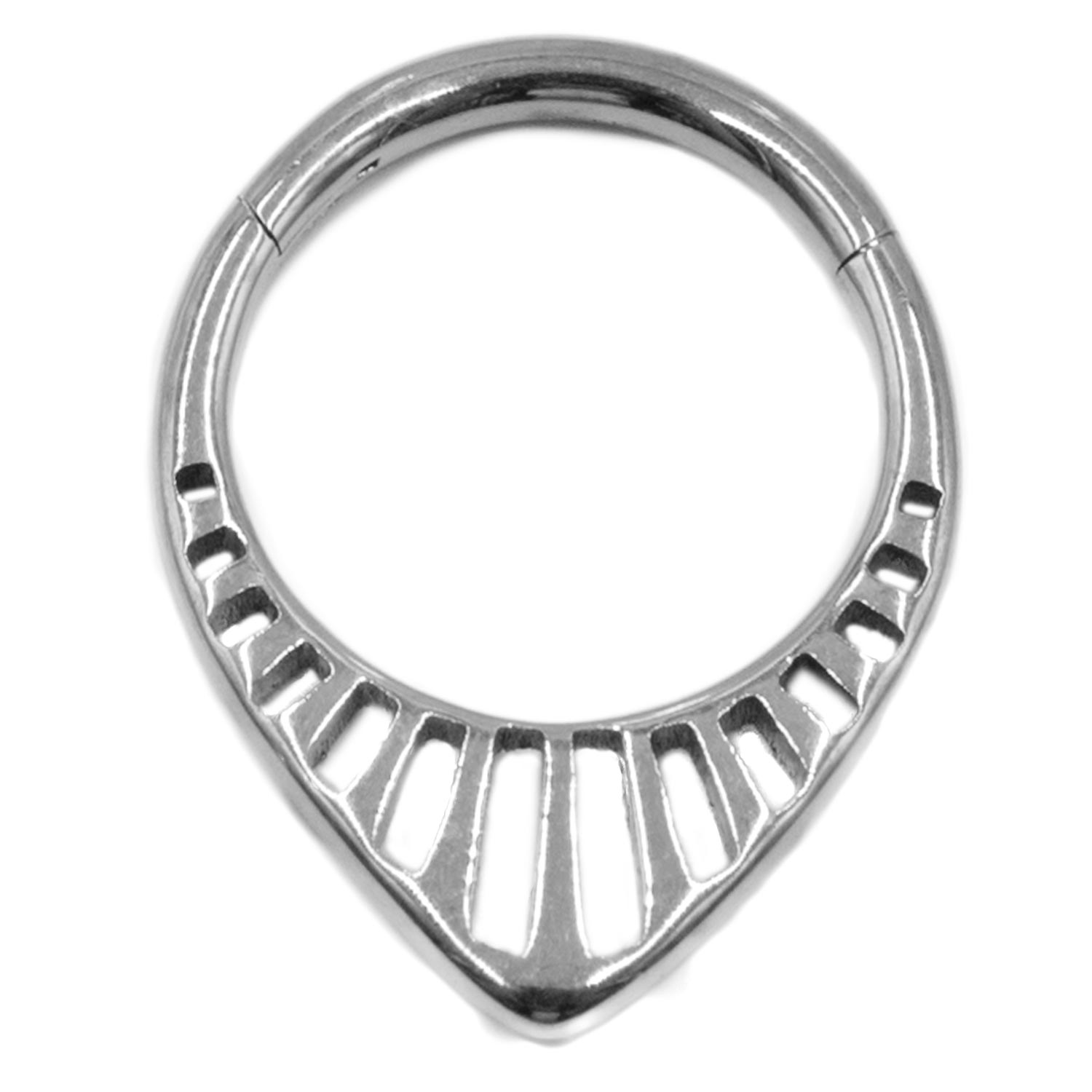 Σκουλαρίκι Σώματος από Τιτάνιο Κλικερ - TB-2044