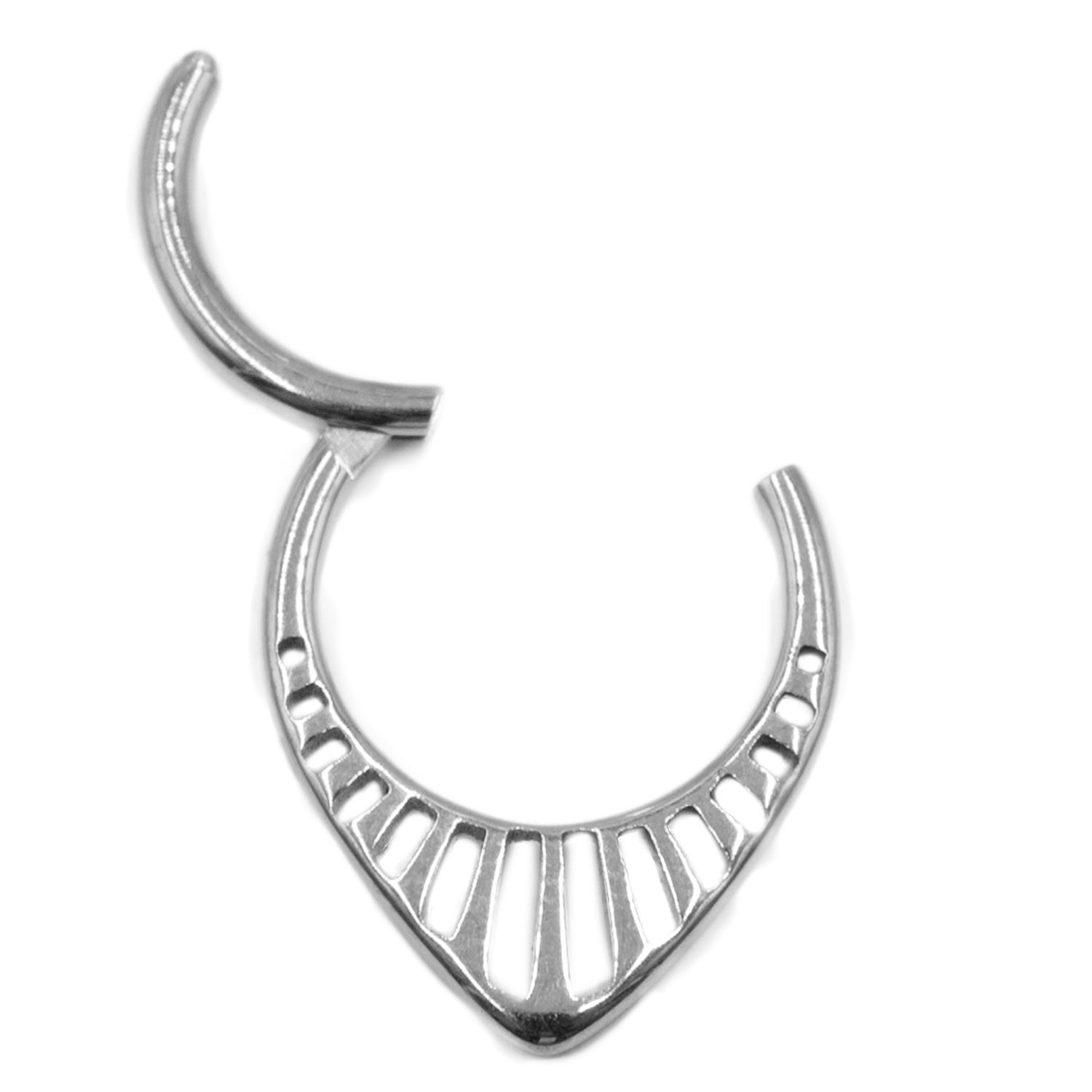 Σκουλαρίκι Σώματος από Τιτάνιο Κλικερ - TB-2044