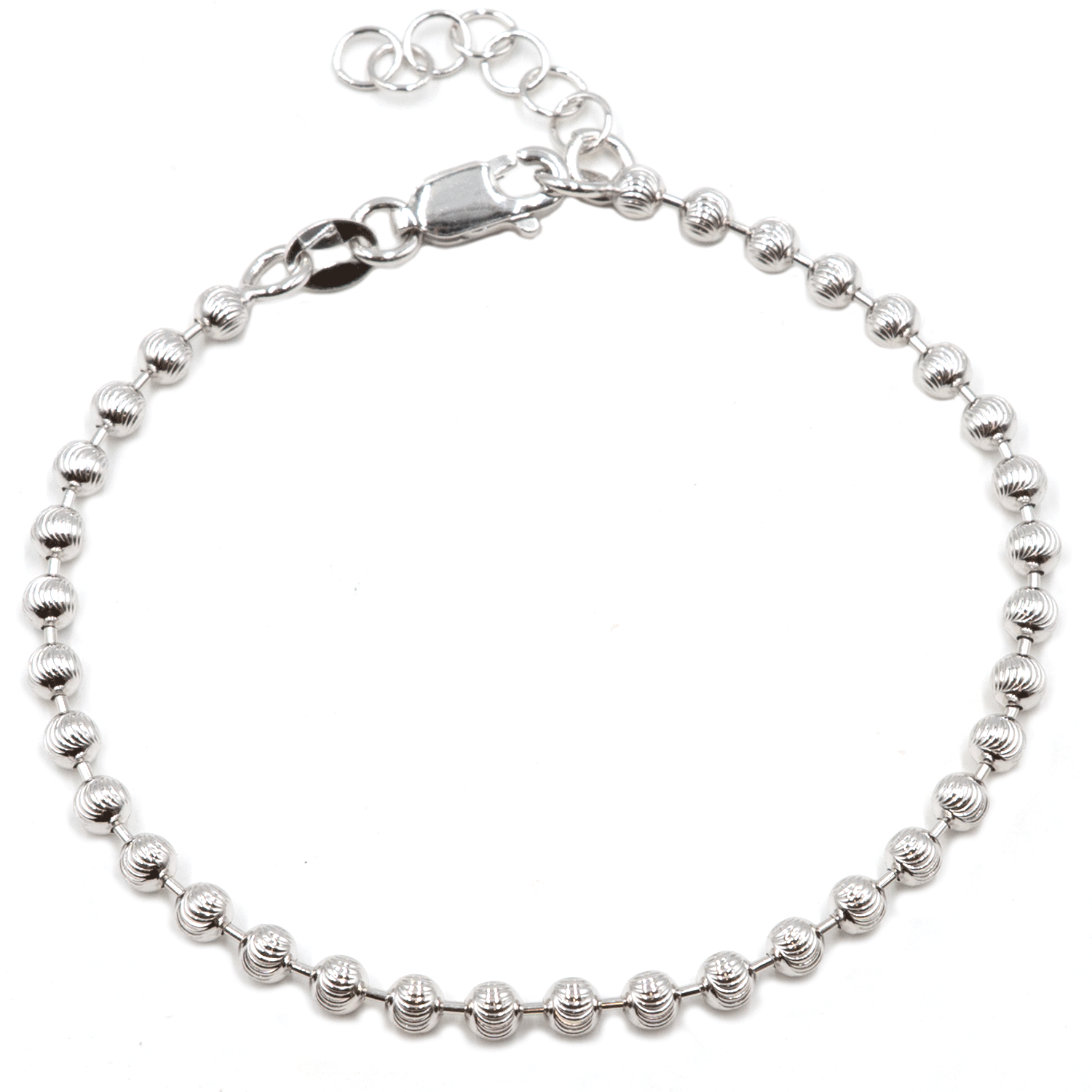 Βραχιόλι Χεριού Ασημένιο Επιπλατινωμένο - SBIT68