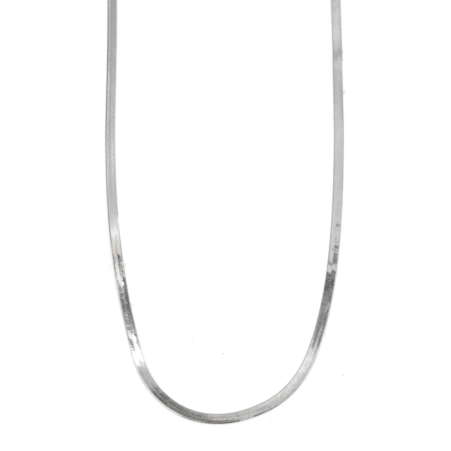 Ασημένια Επιπλατινωμένη Αλυσίδα - TTP66