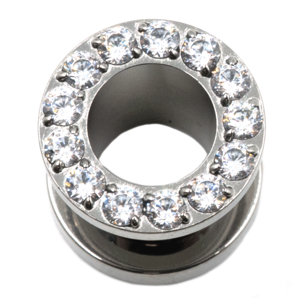 Tunel από Τιτάνιο με Ζιργκον - TB-0727