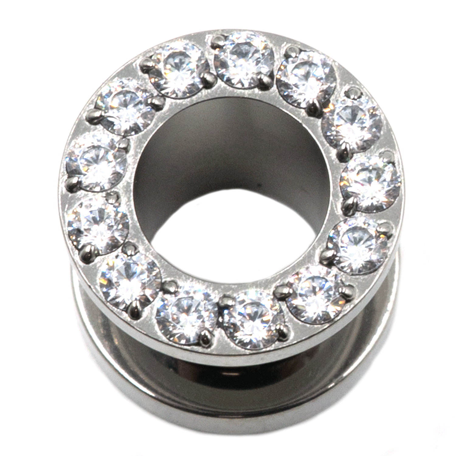 Tunel από Τιτάνιο με Ζιργκον - TB-0727