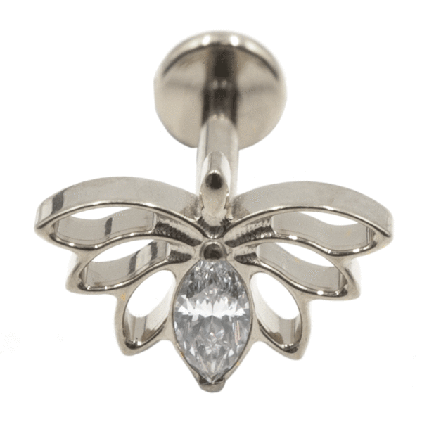 Σκουλαρίκι Αυτιού από Τιτάνιο με Ζιργκόν - TB-1765