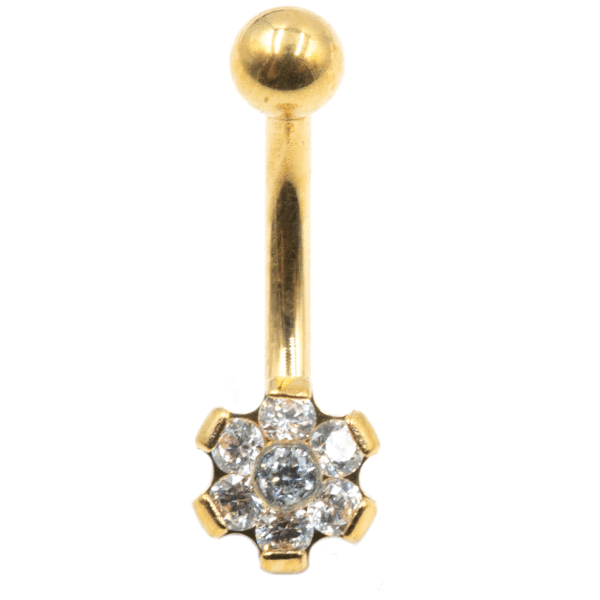 Σκουλαρίκι Αυτιού από Επιχρυσωμένο Τιτάνιο- TB-1640Y