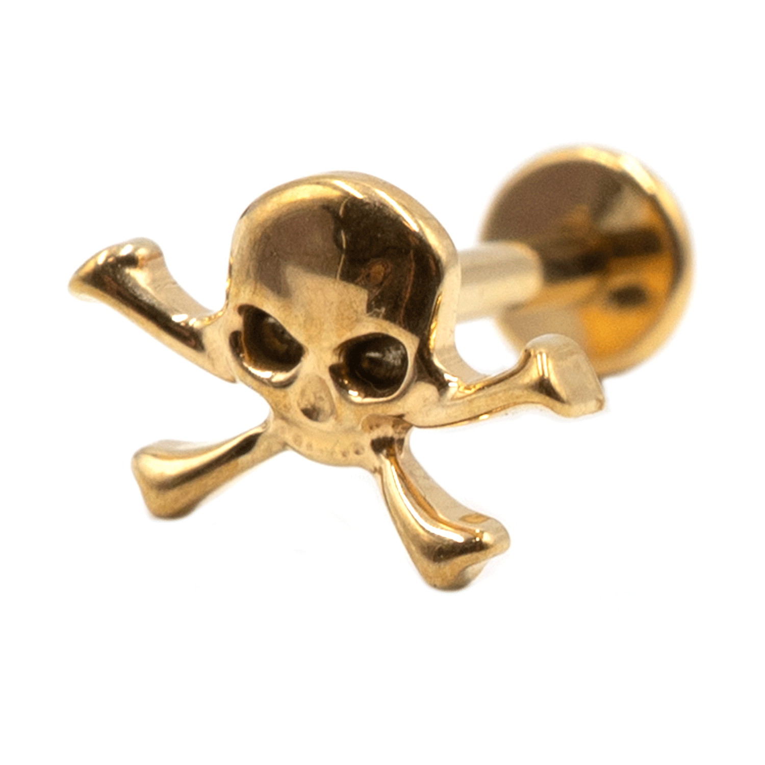 Σκουλαρίκι Αυτιού από Επιχρυσωμένο Τιτάνιο - TB-2032Y