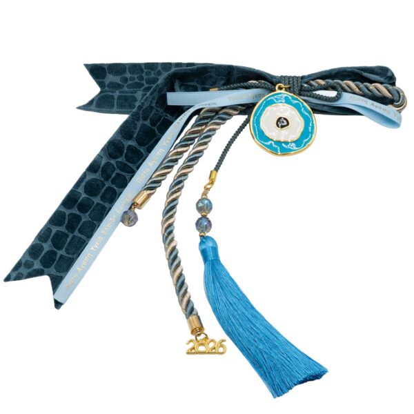 Γούρι Χειροποίητo Μεταλλικό με Σχέδιο - G20261