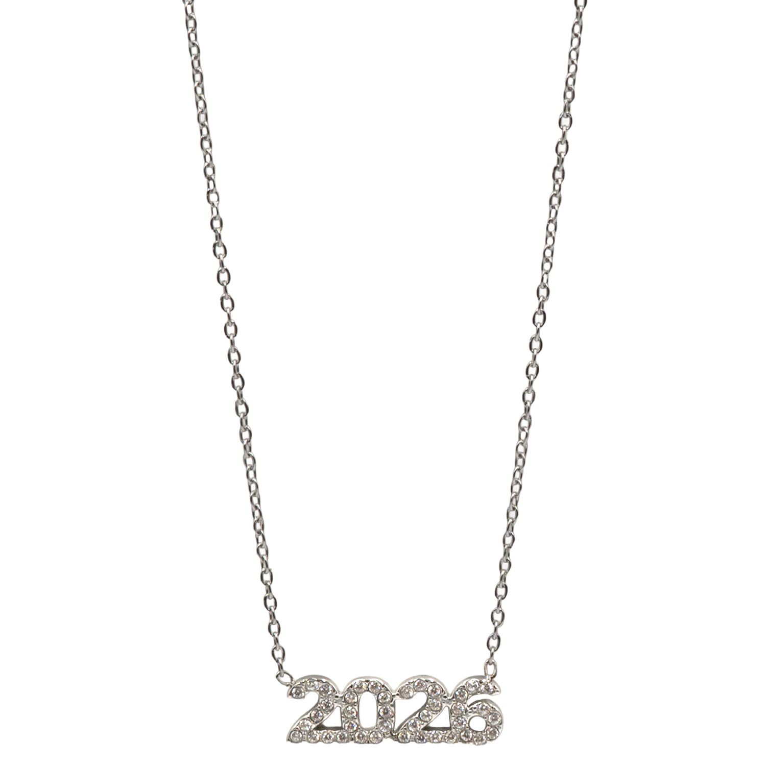 Κολιέ Γούρι 2026 Χριστουγεννιάτικο από Ανοξείδωτο Ατσάλι Επιχρυσωμένο- G202754