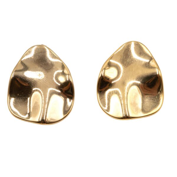 Σκουλαρίκια Αυτιού από Χειρουργικό Ατσάλι Επιχρυσωμένο - ATSEAR80