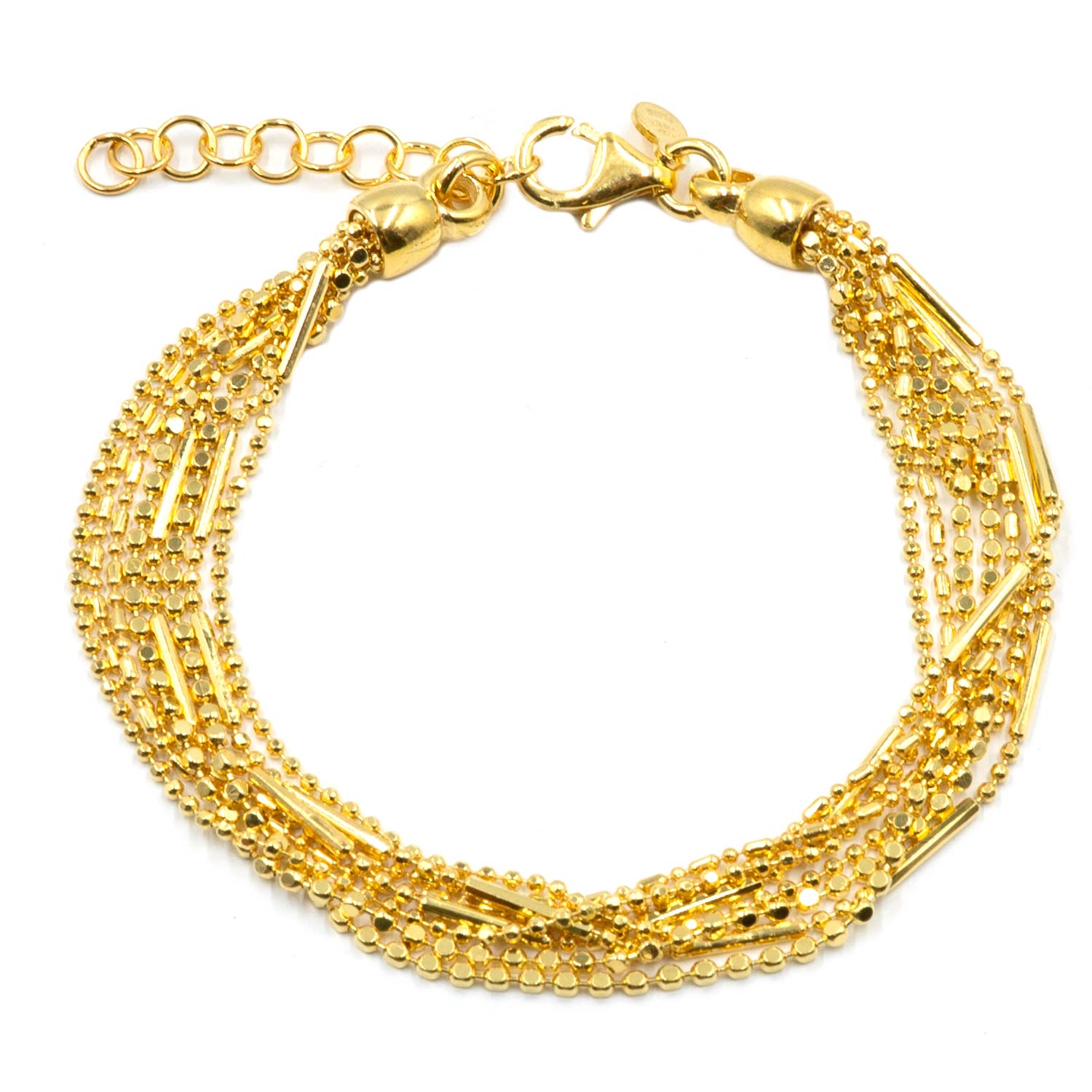 Βραχιόλι Χεριού Ασημένιο Επιχρυσωμένο - SBIT151