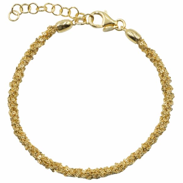 Βραχιόλι Χεριού Ασημένιο Επιχρυσωμένο - SBIT94